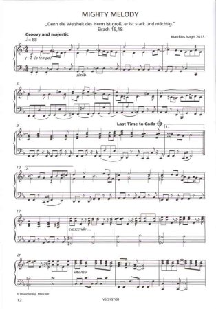 Preview: Notenbeispiel Sacro Piano